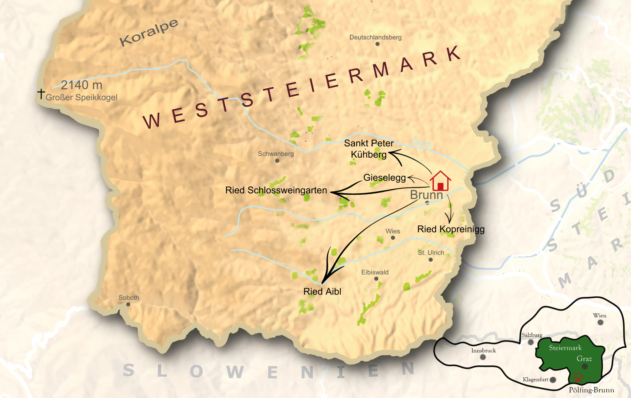 Lagen - Weingut Strohmaier